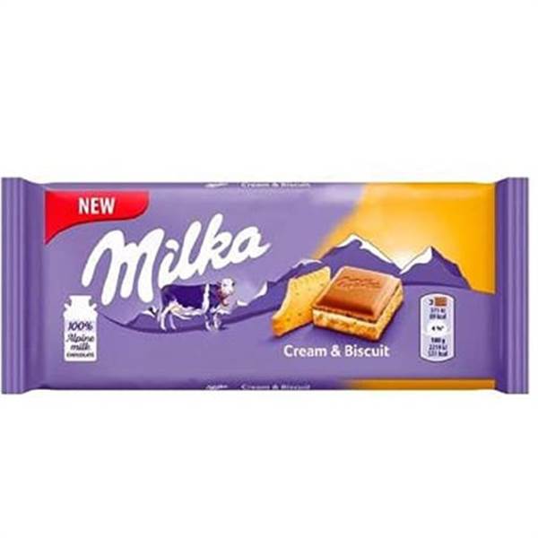 Milka Cream n Biscuit Imported